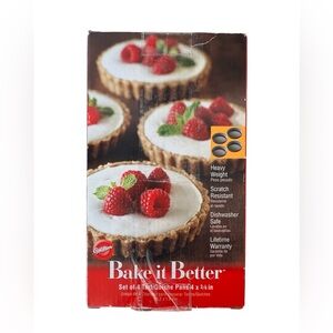 wilton bake it better tart/quiche pans